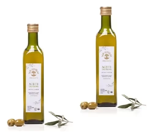 Producto - Aceite de Oliva Olivares San Nicolas Organico x 250 cc x 3 unidades