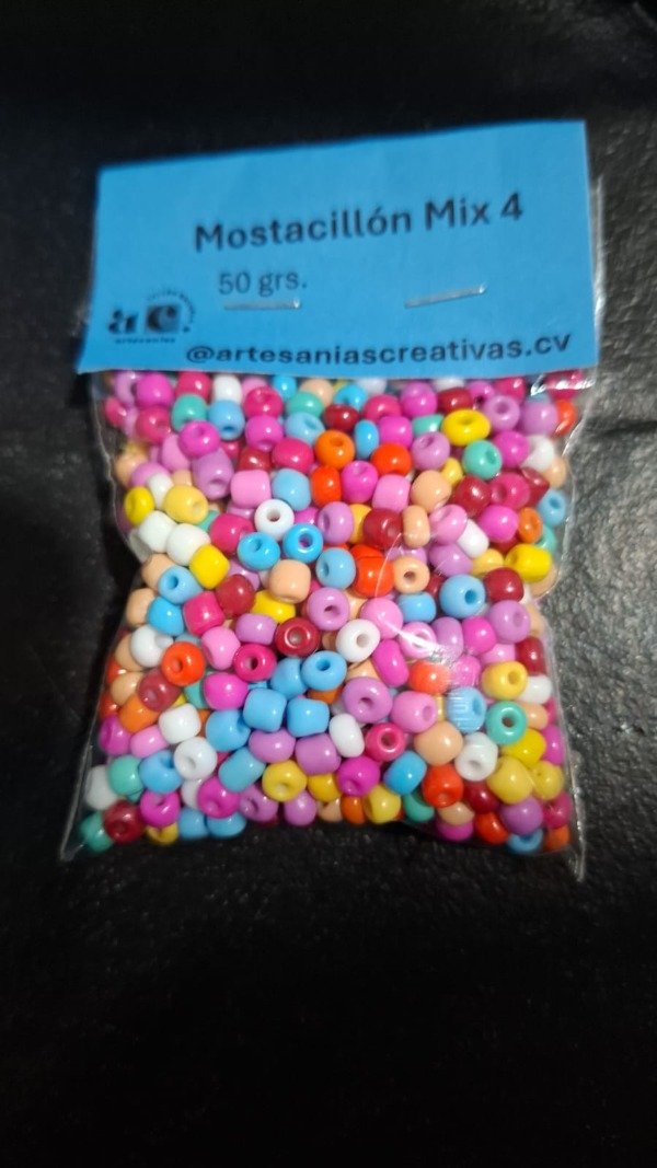 Producto - Mostacillón Mix 4 x 50 grs