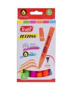 Producto - Resaltador trabi texting fluo x 6 unidades