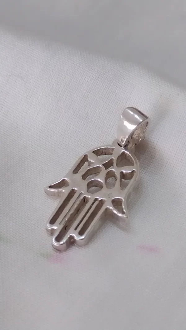 Producto - Dije de Plata 925 manito de Fatima gruesito