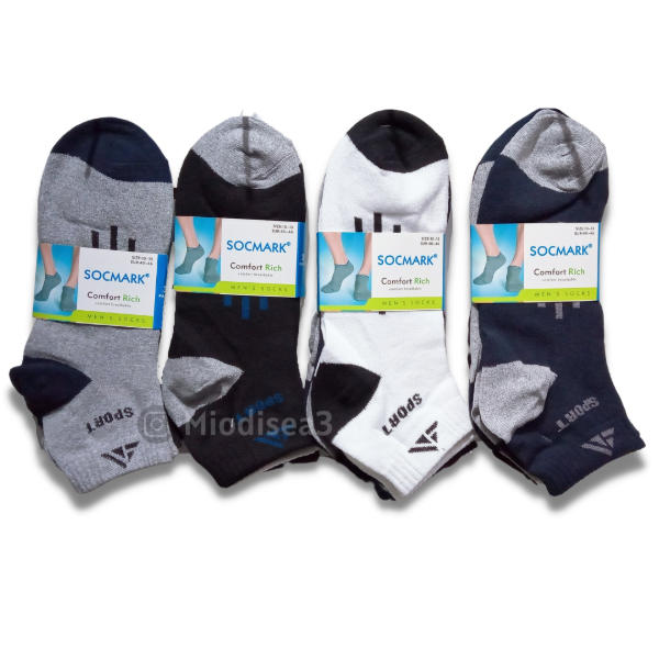 Producto - Medias Soquete Puño deportivo Sockmark x Docena Art 30430