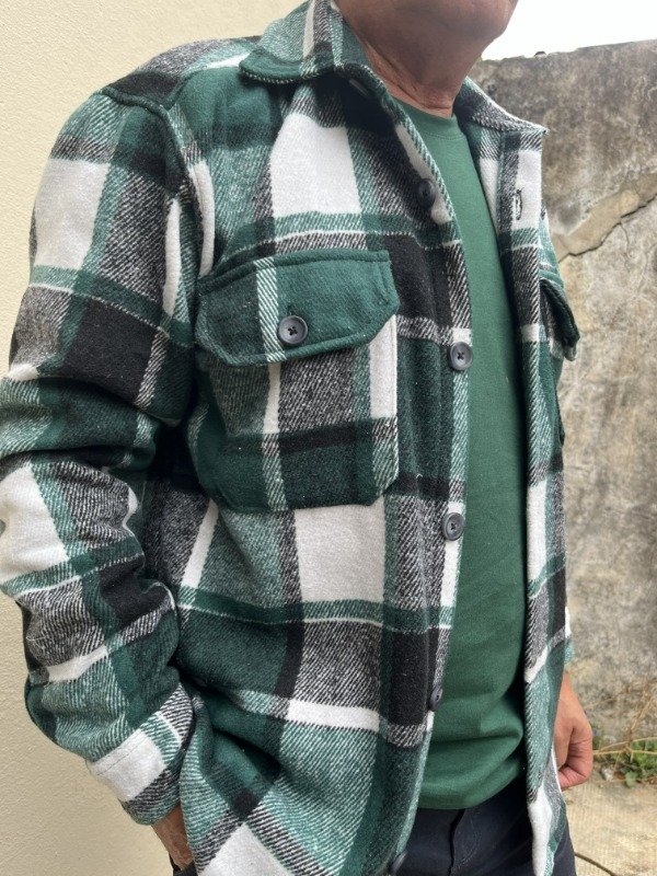 Producto - Camisaco Estilo escoses - Verde