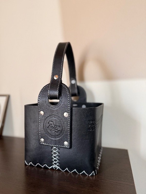 Producto - Canasta Cuero Vacuno