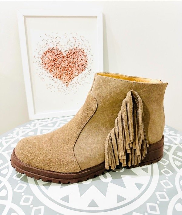 Producto - Botas Dalia Gamuza con Flecos