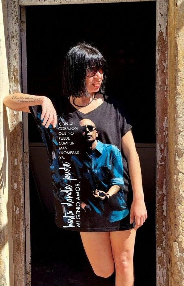 Producto - Maxi Remeron Mi Genio Amor Indio Solari - 0