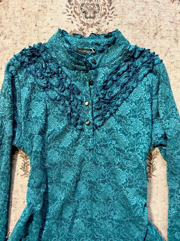 Producto - Turquoise Lace Shirt - 1