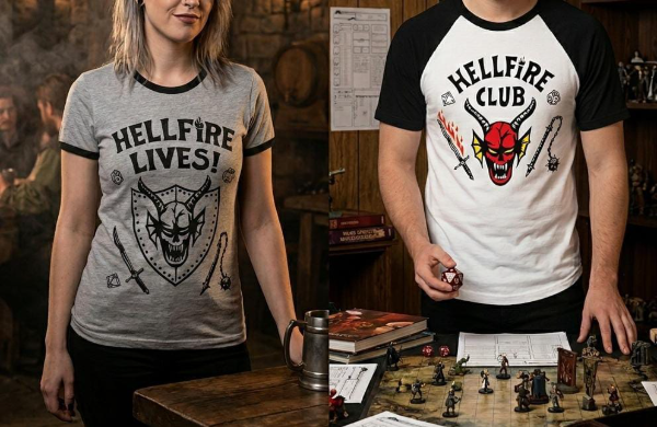 Producto - Remera de algodón Stranger Things(Ingrese para elegir talle y modelo)