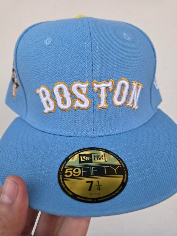 New era 59fifty Boston Red Sox skyblue world series 1967 talla 7 1/4 — imagen 2
