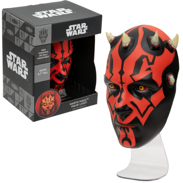 Producto - Star Wars Darth Maul Mask Light Lampara USB Paladone - 0