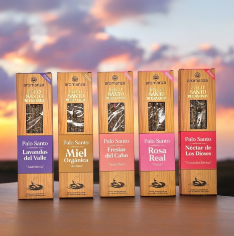 Producto - Sahumerios Palo Santo buena onda