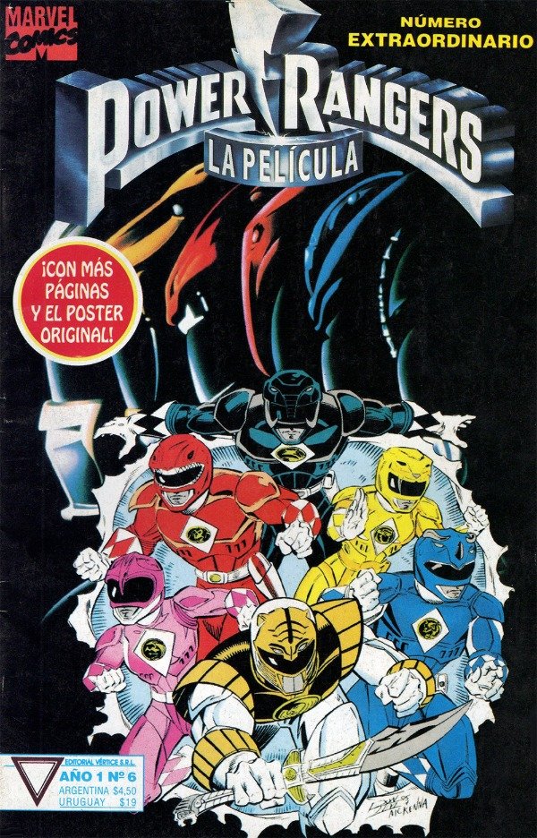 Producto - MIGHTY MORPHIN POWER RANGERS: LA PELÍCULA