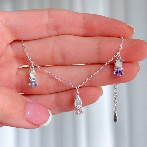 Producto - Pulsera Princesas Cenicienta, Aurora, Rapunzel (P059)