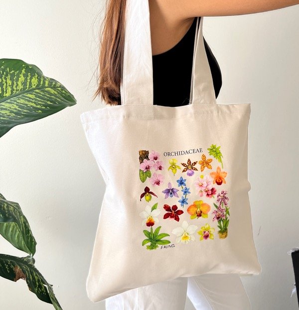 Producto - Tote premium Ochidaceae