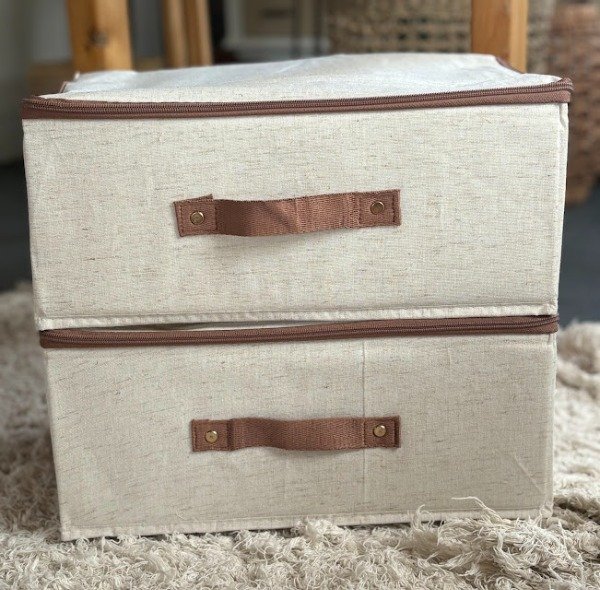 Producto - Caja  de Tela con Cierre