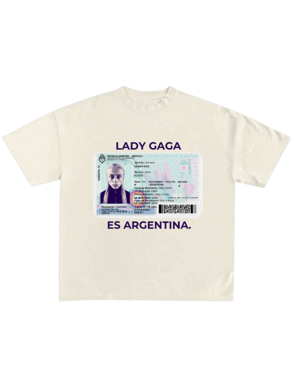 Producto - Remera Lady Gaga DISPONIBLE PARA EL SHOW SOLO CON RETIRO EN MOVISTAR ARENA