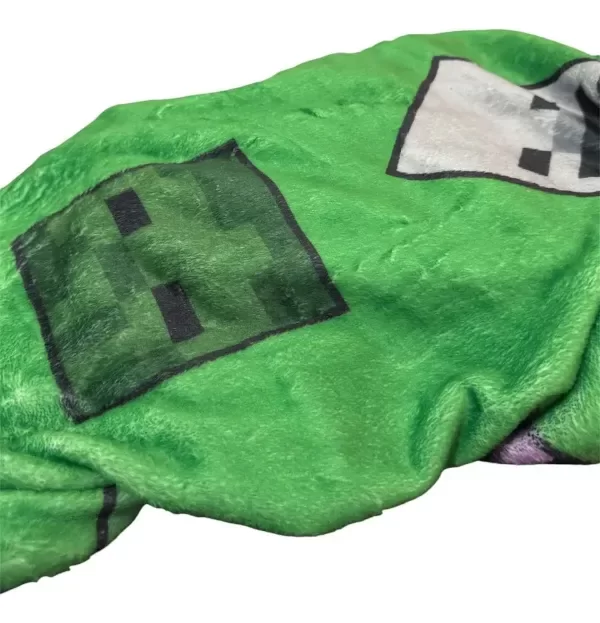 Producto - Manta Polar Minecraft Miniso Original 127 X 152cm - 2