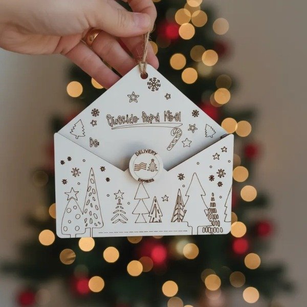 Producto - SOBRE de MADERA "ILUSIONES"