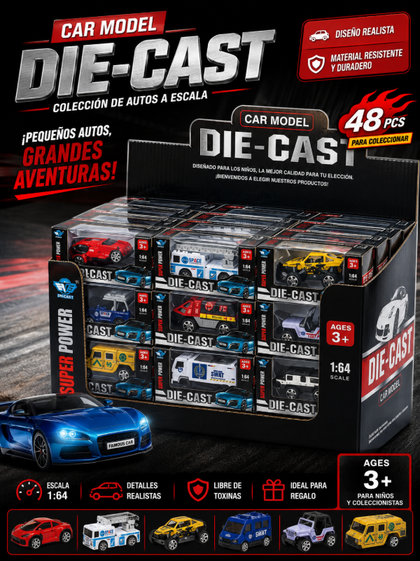 Producto - AUTOS COLECCIONABLES DIE CAST