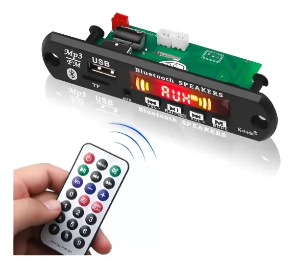 Producto - MODULO BLUETOOTH (USB-AUX-FM) 25W + 25W