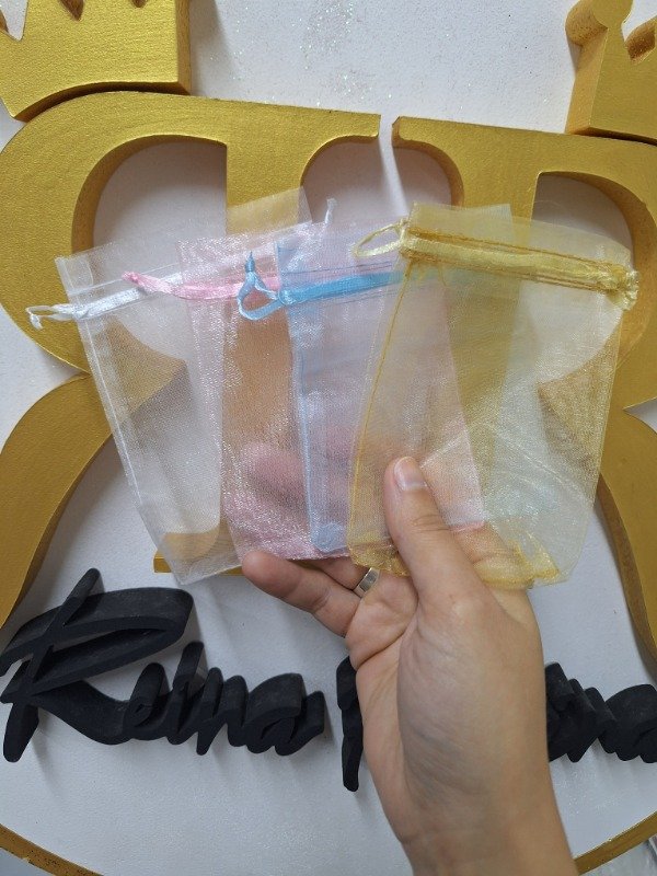Producto - Bolsa de organza para packaging 9x12 cm