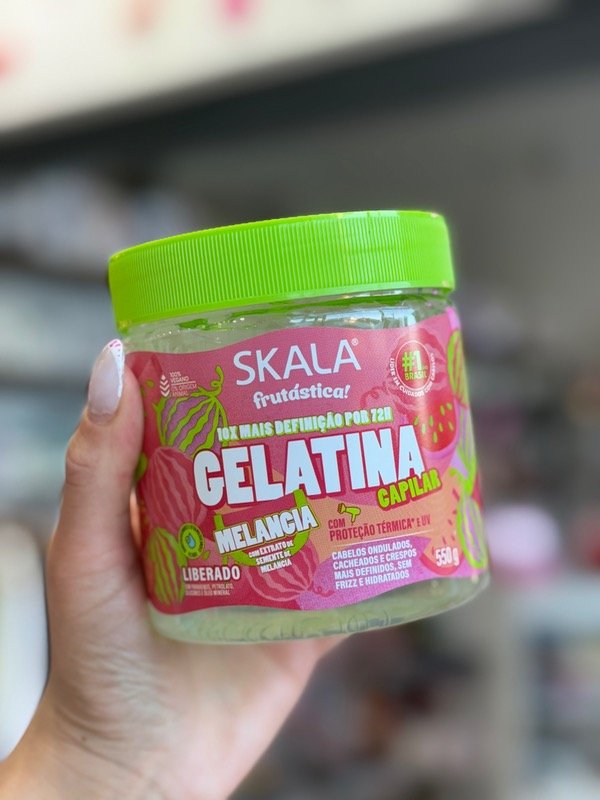 Producto - Gelatina capilar Melancia x500g Skala