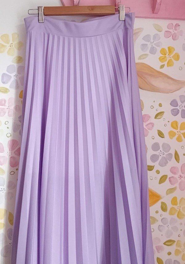 Producto - Pollera plisada larga H (Talle M/L)