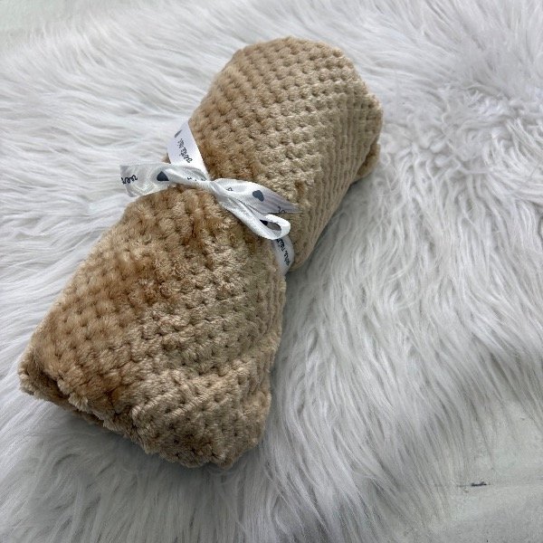 Producto - Manta honey camel