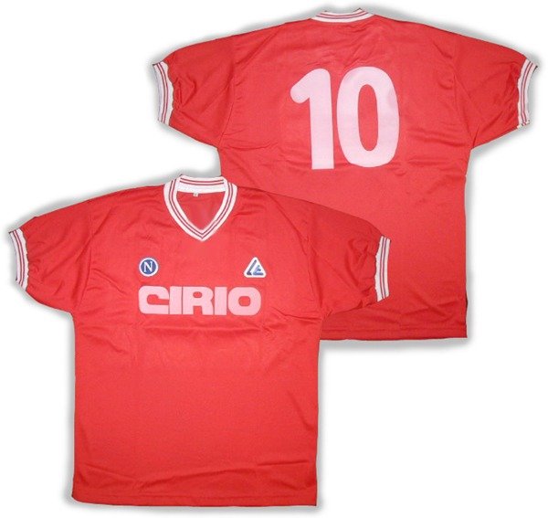 Producto - 2da Seleccion. NAPOLI 1984 "Cirio" #10 MARADONA 2da suplente -Pique-