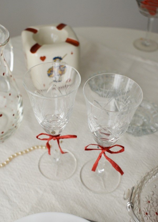 Producto - Set de cuatro copas de cristal tallado - 2