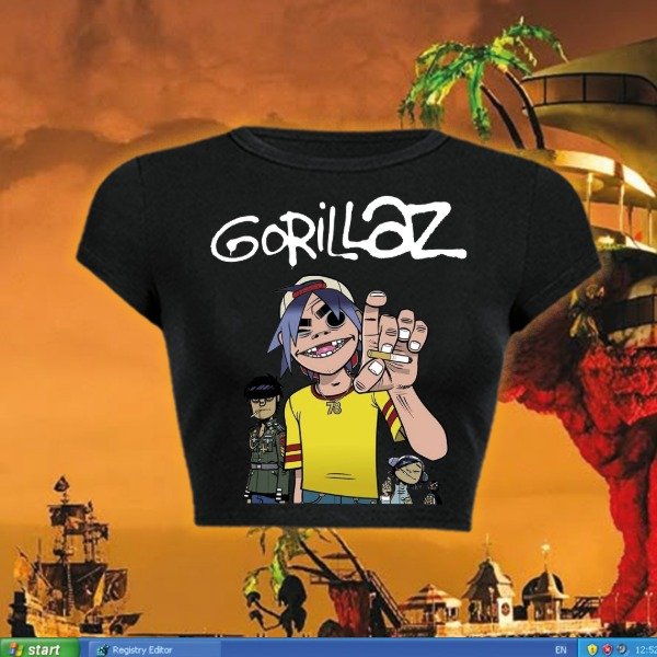 Producto - GORILLAZ - Baby tee