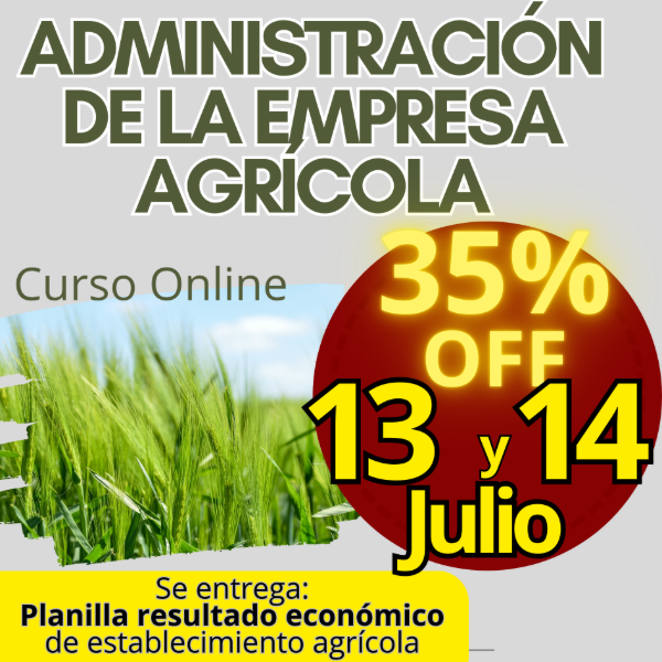 Producto - Curso Online Administración de la empresa agrícola