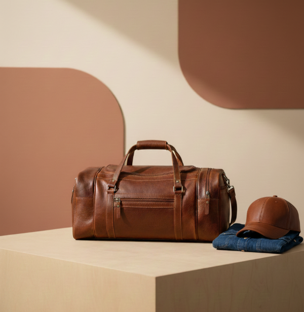 Producto - Bolso de viaje de cuero modelo "936" - 2