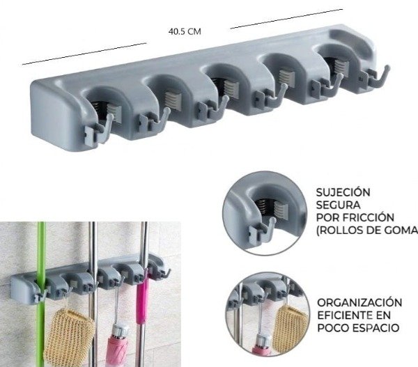 Producto - Soportr escobero escoba palo