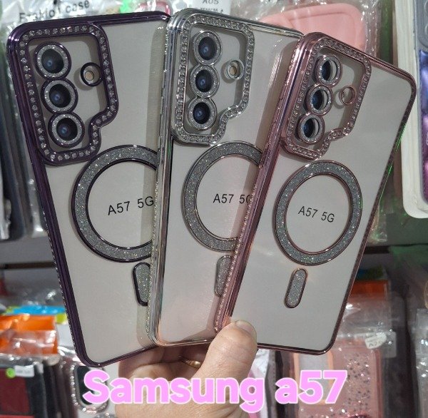 Producto - Fundas magsafe con strass. Samsung a57 - 1