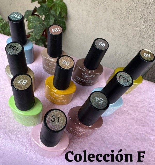 Producto - Colección F x 10 esmaltes City Girl