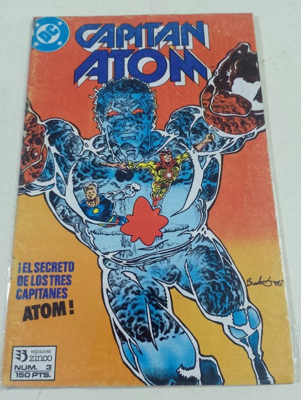 Producto - Capitan atomo - Num 3 - Zinco