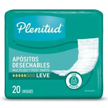 Producto - PLENITUD APOSITOS INCONTINENCIA LEVE X20U