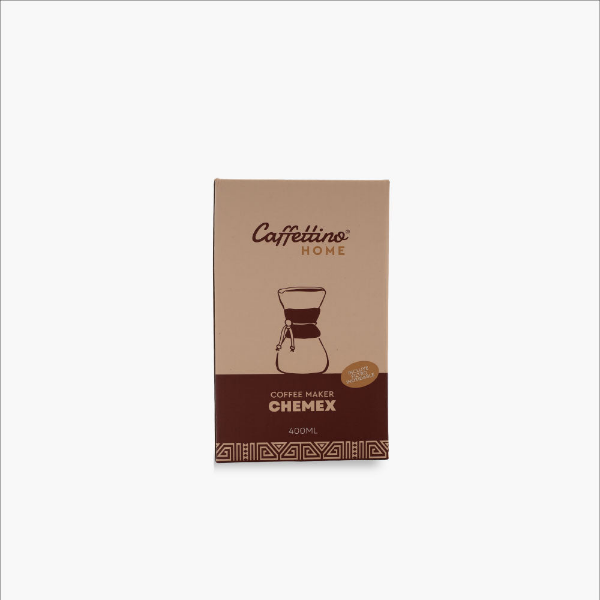 Producto - Cafetera Tipo Chemex + Filtro 400ml Caffettino