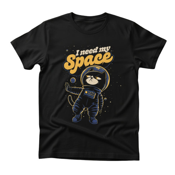 Producto - Remera Space Cat I Need My Space
