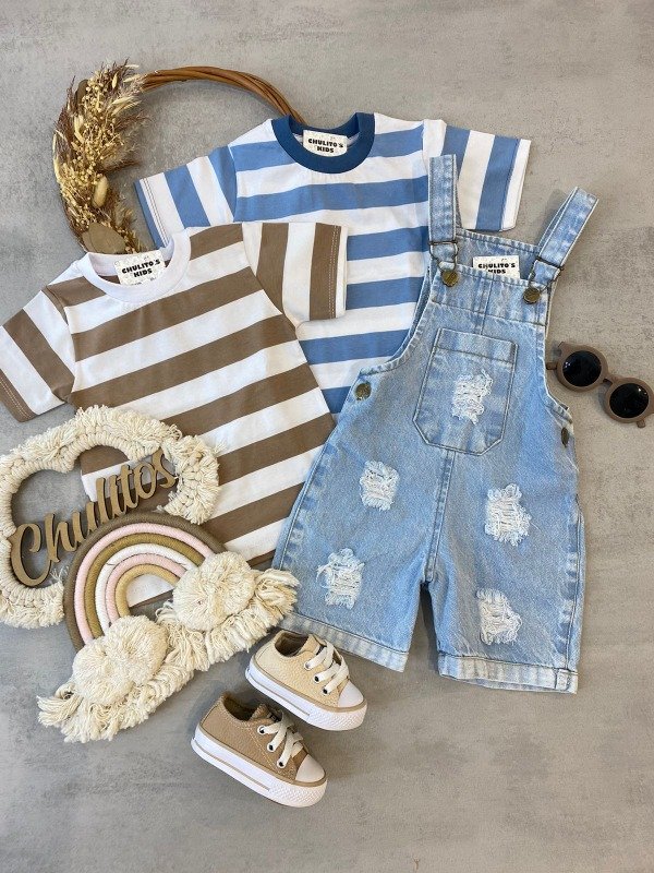 Producto - Jardinero celeste rotura t5 bebe varon