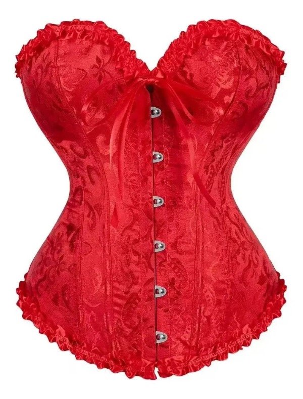 Producto - Corset victoriano rojo