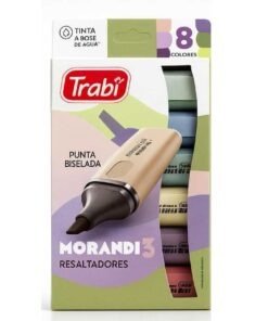 Producto - Resaltador Trabi Morandi x 8 unidades surtidas