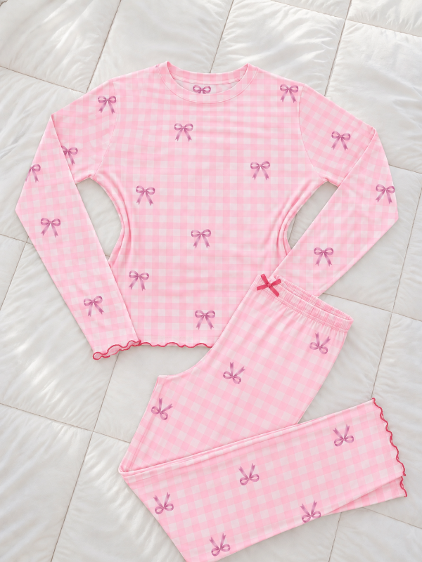 Producto - (3 variantes sin eleccion, ver fotos)Conjunto modal soft CUADRILLE [MANGA LARGA] - 2