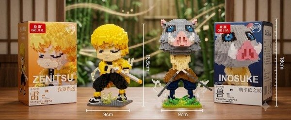 Producto - Bricks Demon Slayer - Ingrese para elegir - 16.5 a 18cm