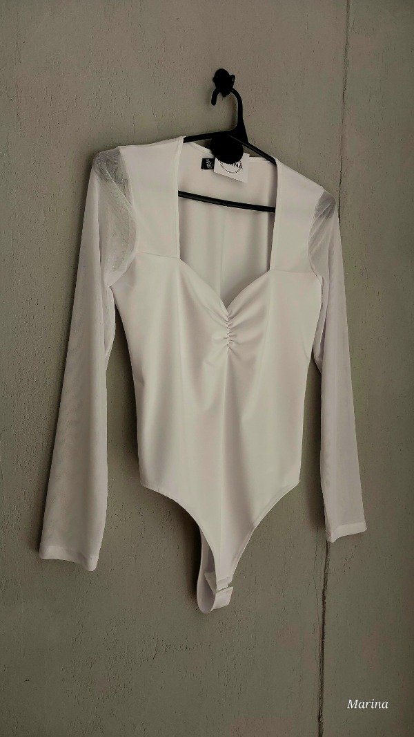 Producto - Body mangas con tull