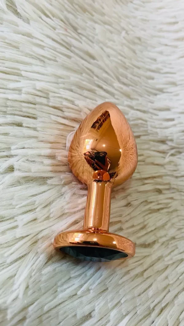Producto - BUT ROSE GOLD PLUG MEDIUM DIAMOND BLACK - 1