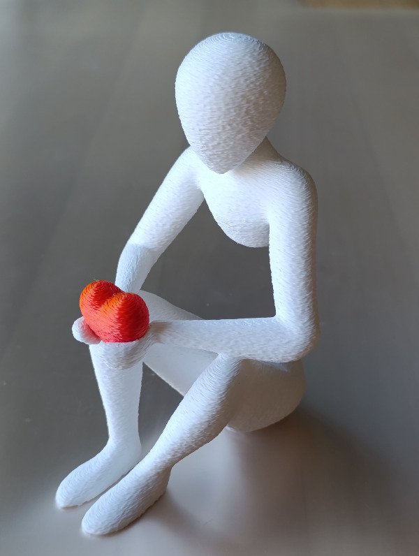 Producto - Figura Hombre Enamorado Con Corazon - San Valentin