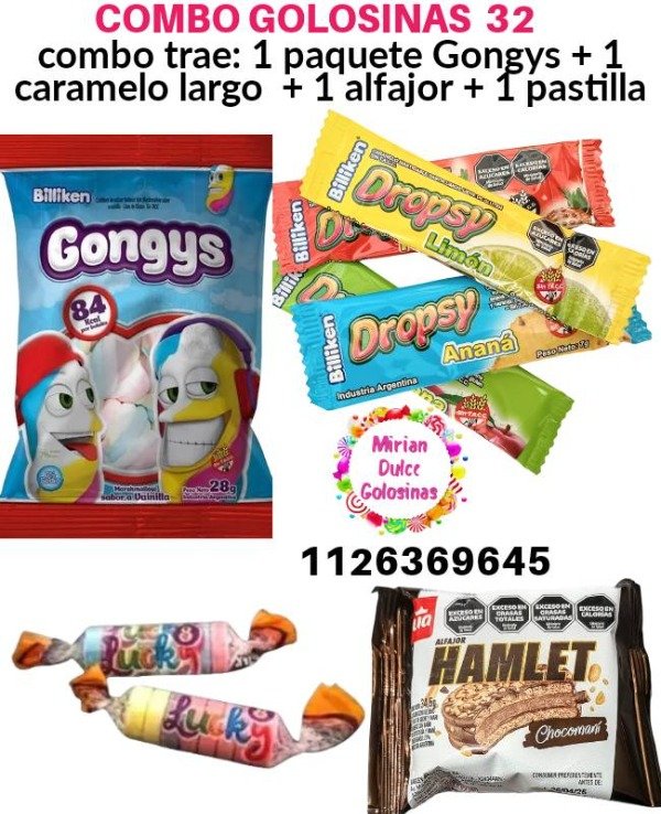 Producto - Combo golosinas 32