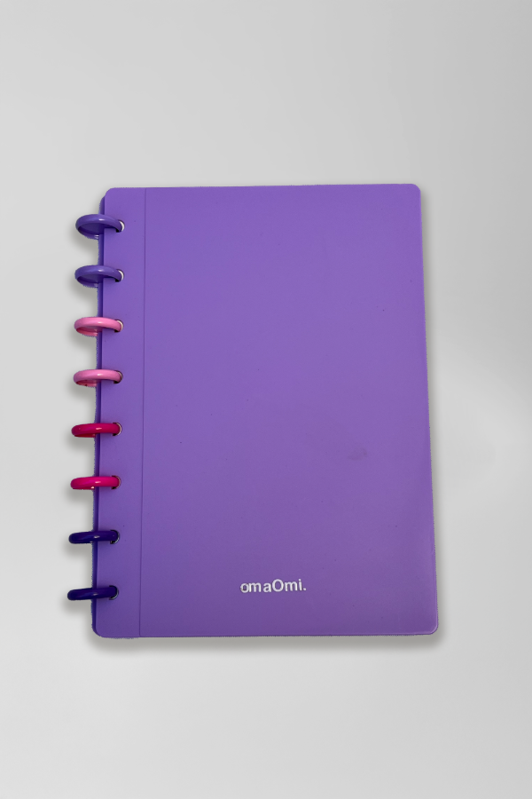 Producto - Cuaderno inteligente Julita A5 lila tapa plástica