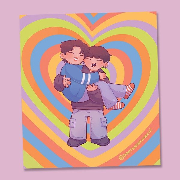 Producto - Postal Jinkook parte 2